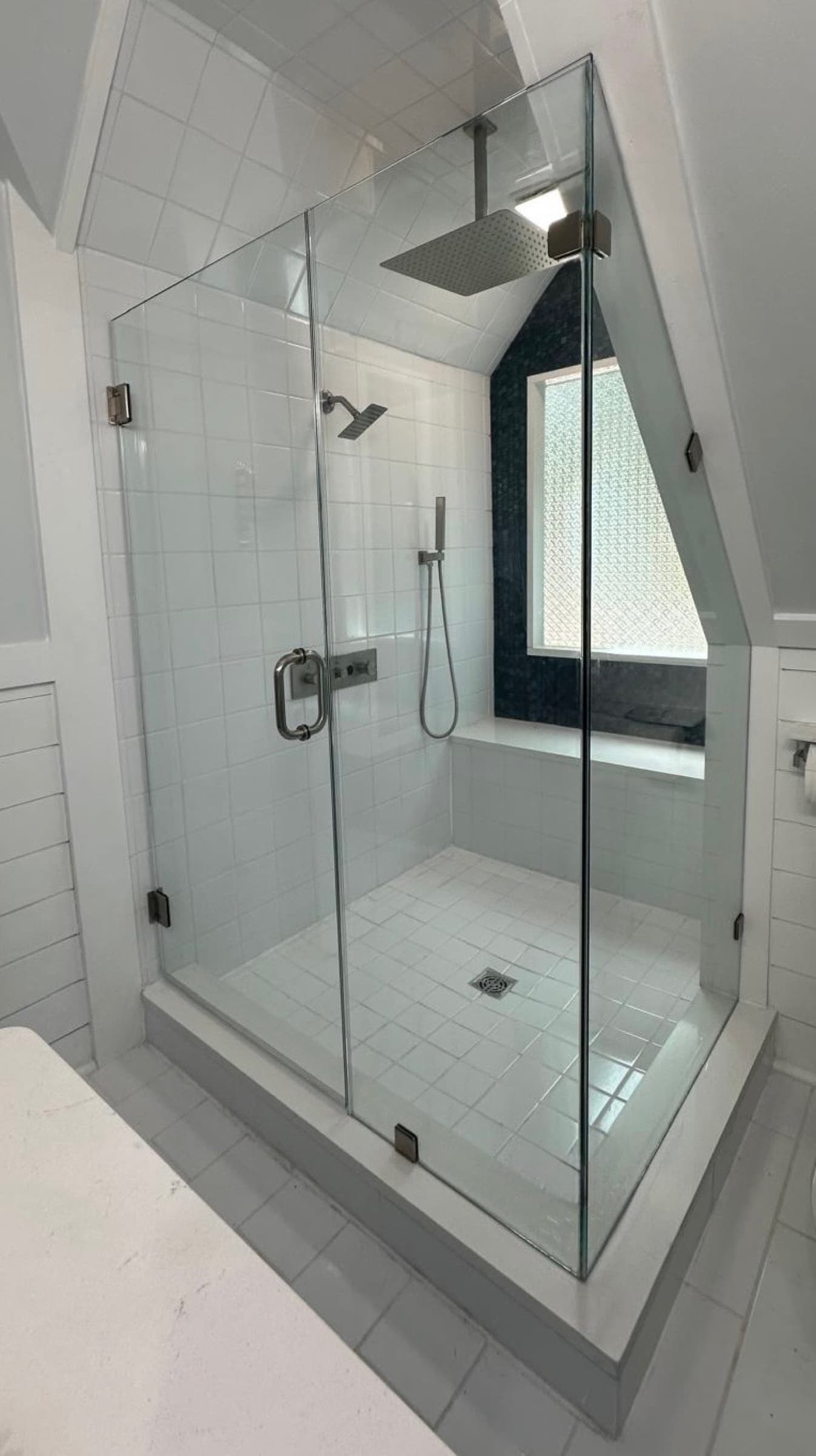 Vaulted Ceiling Rain Shower